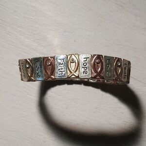 Faith and Love Inspirational Bracelet